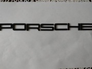 Napis emblemat PORSCHE klapa tylna używany