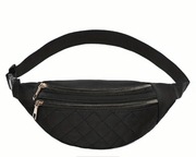 Czarna torebka nerka wodoodporna