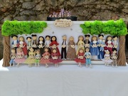 Ramka rodzinna rodzina makrama pamiątka prezent chrzest ślub jubileusz 