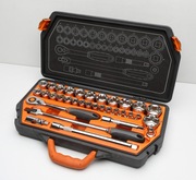 NEO TOOLS Zestaw kluczy nasadowych 1/2" 33 szt, 8-36 mm 
