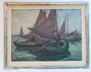 Marynistyka Cornelis de Waal Stary obraz