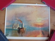 Litografia J.M. William Turner Slagskibet 1965