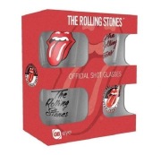 The Rolling Stones licencjonowane kieliszki do szotów 4szt. 20 ml NOWE