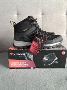 Męskie buty trekkingowe 44 wodoodporne skórzane 