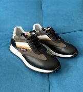 Pollini skóra, 28 cm, roz. 43, -50%, Made in Italy