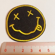 Morale Patch/Naszywka/ Naprasowanka -NIRVANA SMILEY(rewers z klejem)