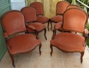 Fotele i krzesla francuskie Ludwik XV.