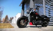 Harley Davidson Dyna Fat Bob 2015 podniesiona moc