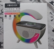 Głośnik RGB z ładowaniem indukcyjnym