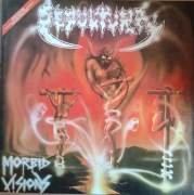 Sepultura - Morbid Visions / Bestal Devastation, Lp 1991 rok, NL