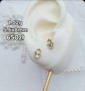 KOLCZYKI GOLD 585