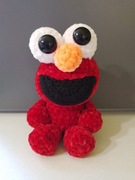 Elmo na szydełku 