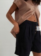 Spodenki damskie lniane r.48, 50% len,50% lyocell