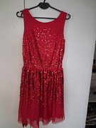 Sukienka czerwona H&M 170