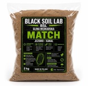 Glina wędkarska MATCH 2kg BSL | jezioro kanał | naturalna | gotowa 