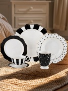 Zestaw talerzy Woralice Home&You komplet 12 sztuk Nowe jak La Mania