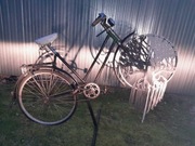 Rower Makrama drzewo rękodzieło