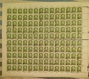 Bolesław Bierut Fi 519 z 1950 r. arkusz, Groszy, błąd