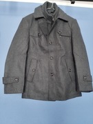 Płaszcz młodzieżowy męski, kolor szary, rozmiar S,nowy 