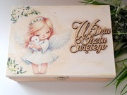 Pamiątka Chrztu Świętego Handmade Prezent Dekoracja