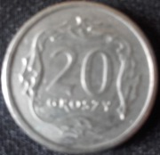 Polska III RP 20 gr. rok 2000