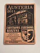 Raszyn. Plakieta okolicznościowa Austeria. Gyges