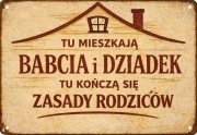Tabliczki Retro - Różne wzory