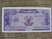 Banknoty SUDAN 25 PIASTRES