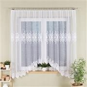 ŻANETA Firanka żakardowa odpasowana, szerokość 350 x wysokość 155cm