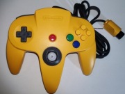 ORYGINALNY Pad do Nintendo 64 (N64) - ŻÓŁTY (SUPER STAN!) NUS-005