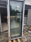 Okno balkonowe dwustronny kolor 860x2100 profil 70