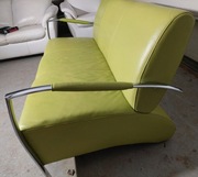 Kler, designerska sofa, skóra naturalna, transport