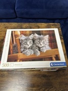 Zestaw puzzli z kotkami + krajobraz | 4 pudełka | 3500 elementów| BDB