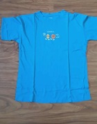 T-shirt koszulka Sinsay rozm. 158 niebieska