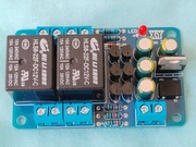 Moduł opóźniający załączenie głośników, dwukanałowy