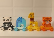 Lego pociąg zwierzątka