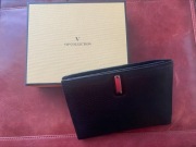 Nowy skórzany elegancki portfel męski VIP Collection