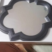 Lustro ścienne białe lub czarne