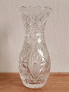 Wazon kryształowy 21 cm # vintage PRL