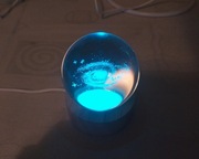 Świecąca Kula Układu Słonecznego 3D