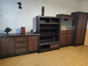 Zestaw mebli do salonu Black Red White  - 5 części 