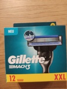 Gillette MACH3 wkłady 12 szt. NOWE ORYGINAŁ