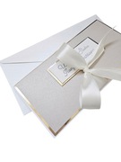 Kartka ślubna ślub wesele koperta gratis beż beżowa 