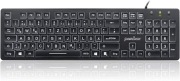 Perixx Periboard-317, przewodowa klawiatura z białym podświetleniem LED