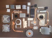 Zestaw radiatorów PC/Laptop – heatpipe, chłodzenia CPU/GPU – mix