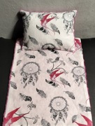 Pościel dla lalki do wózka , kołyski