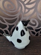 Ptaszek ze szkła Murano przycisk do papieru vintage