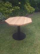 Stół loftowy - stopa czarna 