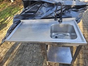 Zlew z  miejscem pod wyparzarkę/zmywarkę 