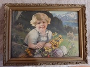 Obraz antyk  Dziecko 